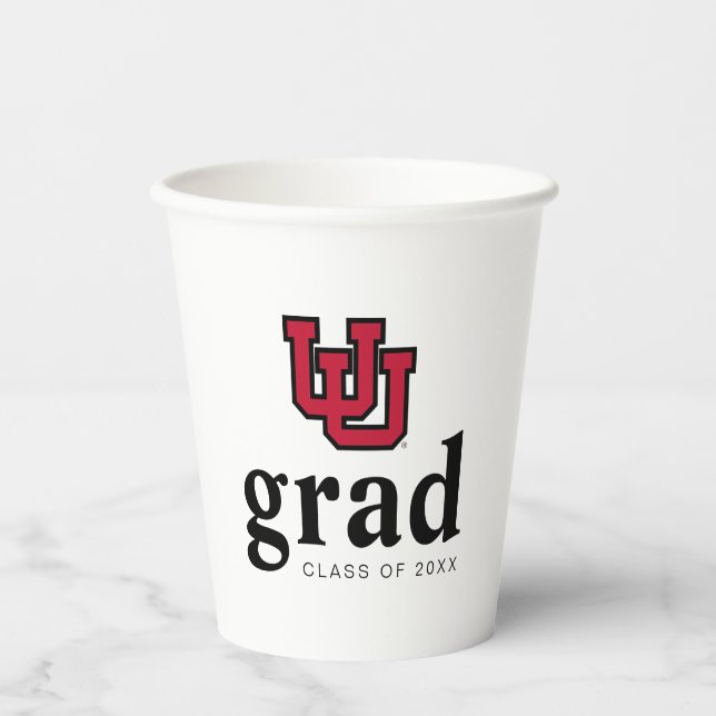 University of Utah Graduation Paper Cups (Front)
