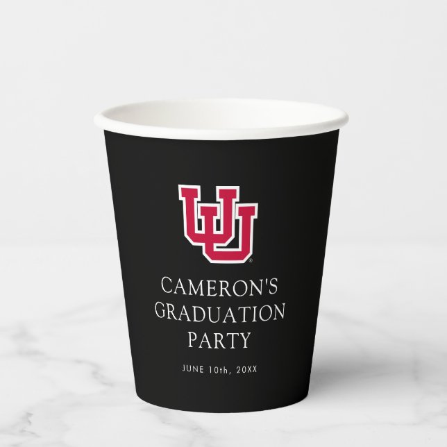 University of Utah Graduation Paper Cups (Front)