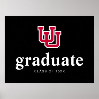 University of Utah Graduation Poster