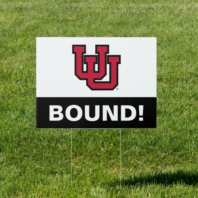 University of Utah Graduation Sign (Insitu)