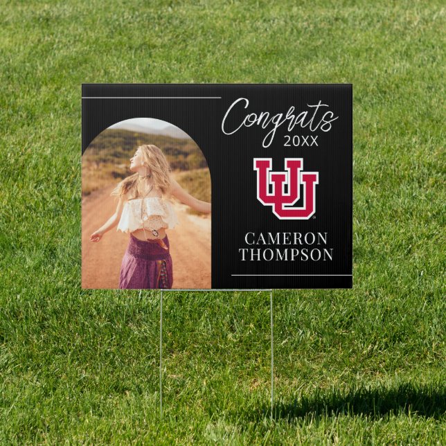 University of Utah Graduation Sign (Insitu)