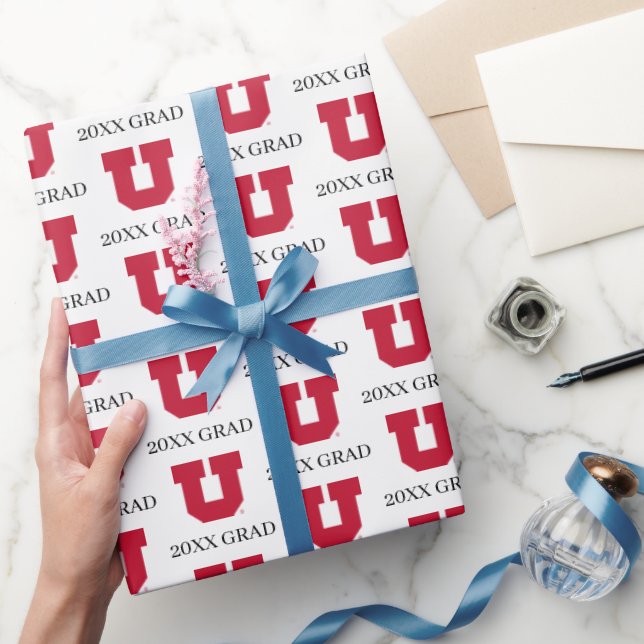 University of Utah Graduation Wrapping Paper (Gifting)
