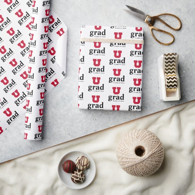 University of Utah Graduation Wrapping Paper (Crafts)