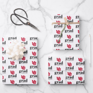 University of Utah Graduation Wrapping Paper Sheets