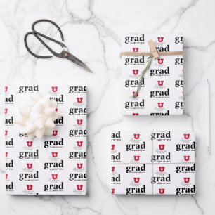 University of Utah Graduation Wrapping Paper Sheets