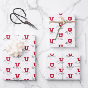 University of Utah Graduation Wrapping Paper Sheets