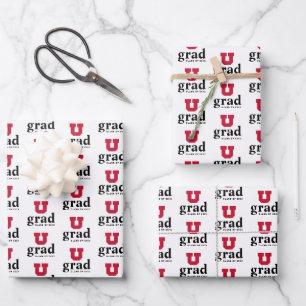 University of Utah Graduation Wrapping Paper Sheets