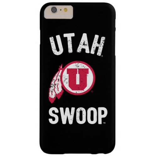 University of Utah  Retro Swoop Barely There iPhone 6 Plus Case