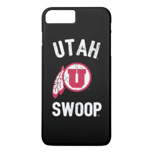 University of Utah   Retro Swoop iPhone 8 Plus/7 Plus Case