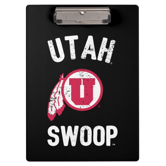 University of Utah | Retro Swoop Clipboard (Front)