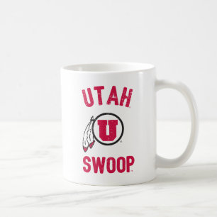 University of Utah Retro Swoop Coffee Mug