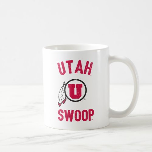University of Utah  Retro Swoop Coffee Mug