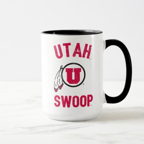University of Utah  Retro Swoop Mug