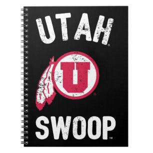 University of Utah Retro Swoop Notebook