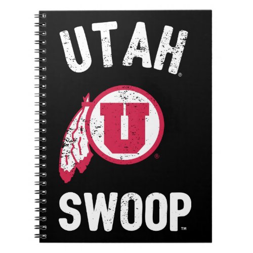 University of Utah  Retro Swoop Notebook