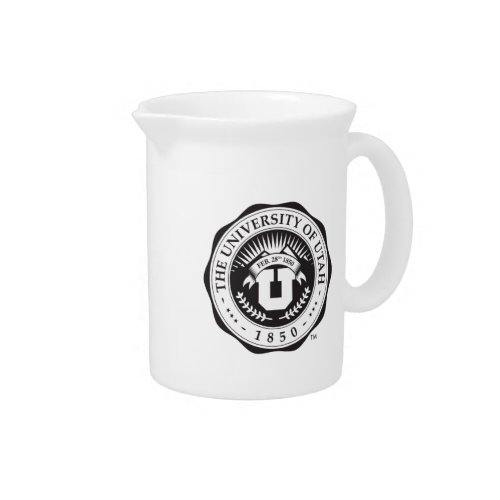 University of Utah Seal Beverage Pitcher