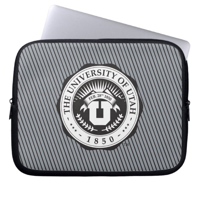 University of Utah Seal Laptop Sleeve (Front)