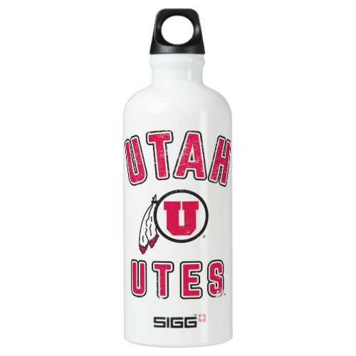 University of Utah  Utes _ Vintage Aluminum Water Bottle