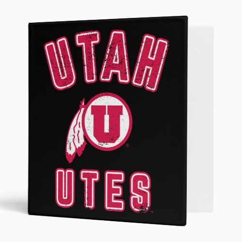 University of Utah  Utes _ Vintage Binder
