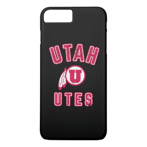 University of Utah  Utes _ Vintage iPhone 8 Plus7 Plus Case