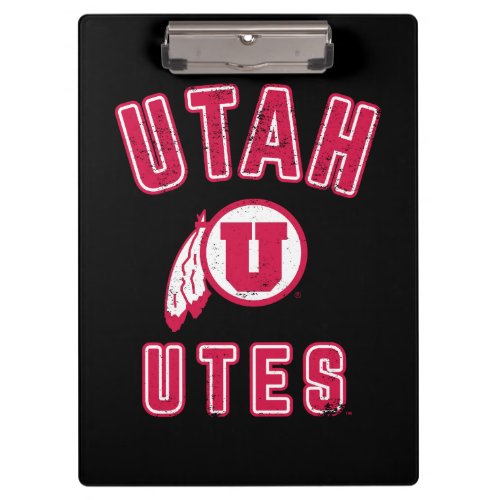 University of Utah  Utes _ Vintage Clipboard