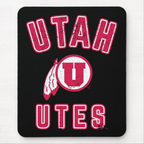 University of Utah  Utes _ Vintage Mouse Pad