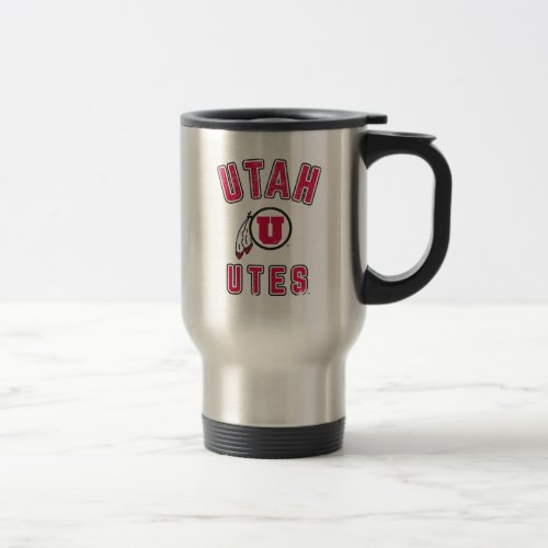 University of Utah  Utes _ Vintage Travel Mug