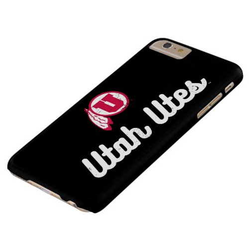 University of Utah  Vintage Script Utes Barely There iPhone 6 Plus Case
