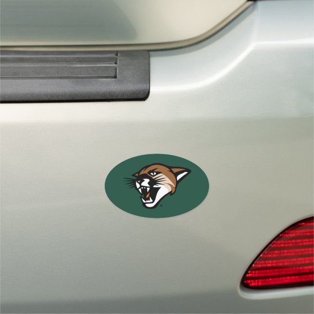 University of Vermont Catamount Car Magnet (In Situ)