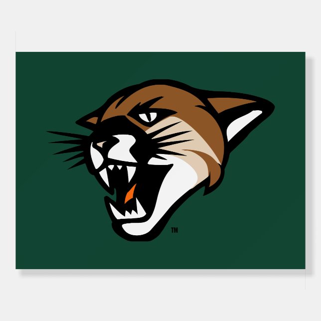 University of Vermont Catamount Foam Board (Front)