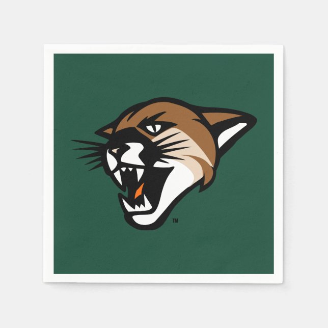 University of Vermont Catamount Napkins (Front)