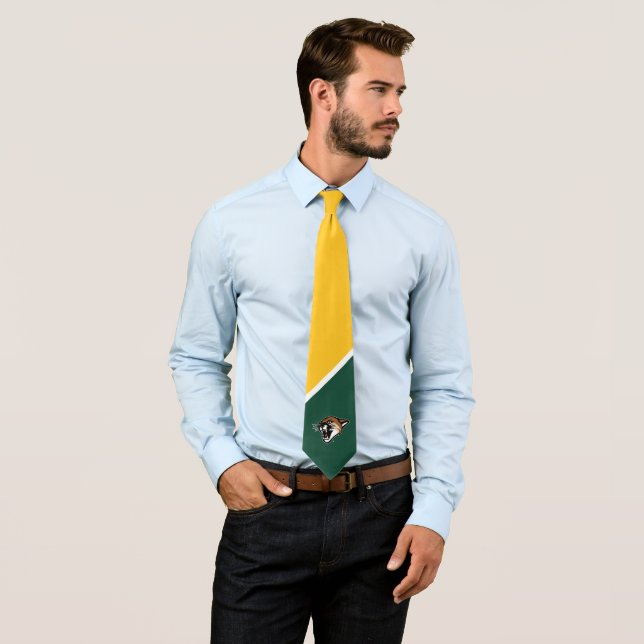 University of Vermont Catamount Neck Tie (In Situ)