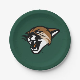 University of Vermont Catamount Paper Plates