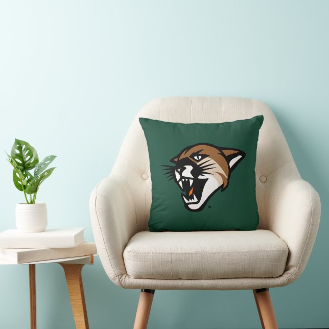 University of Vermont Catamount Throw Pillow (Chair)