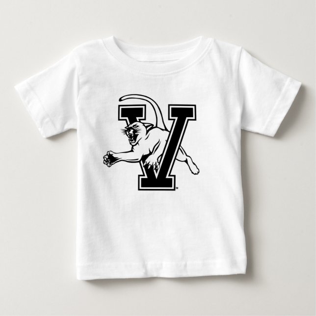 University of Vermont Catamount V Baby T-Shirt (Front)