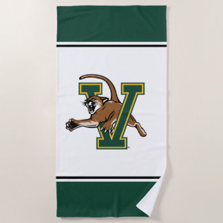 University of Vermont Catamount V Beach Towel