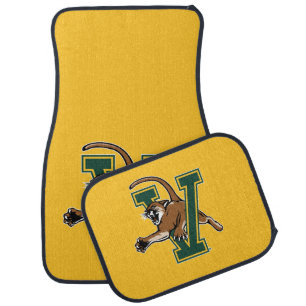 University of Vermont Catamount V Car Floor Mat