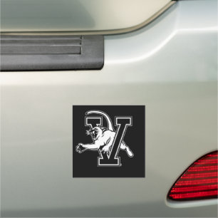 University of Vermont Catamount V Car Magnet