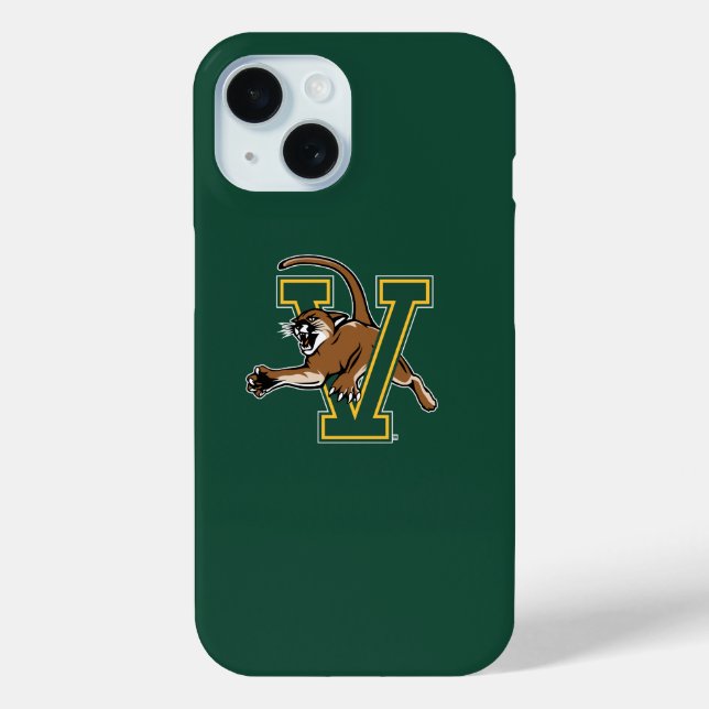 University of Vermont Catamount V Case-Mate iPhone Case (Back)