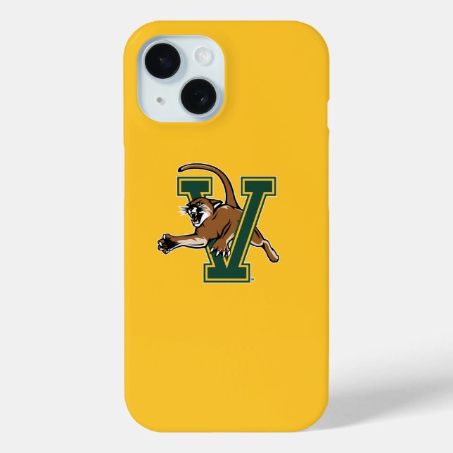 University of Vermont Catamount V Case-Mate iPhone Case (Back)