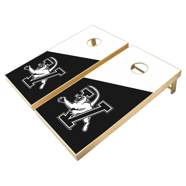University of Vermont Catamount V Cornhole Set (Angled)