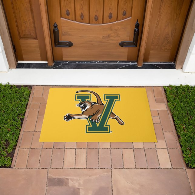 University of Vermont Catamount V Doormat (Outdoor)