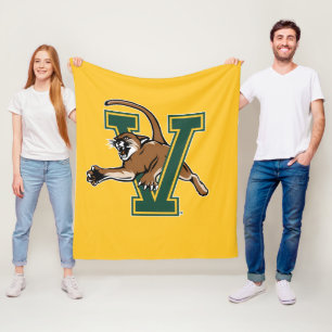 University of Vermont Catamount V Fleece Blanket