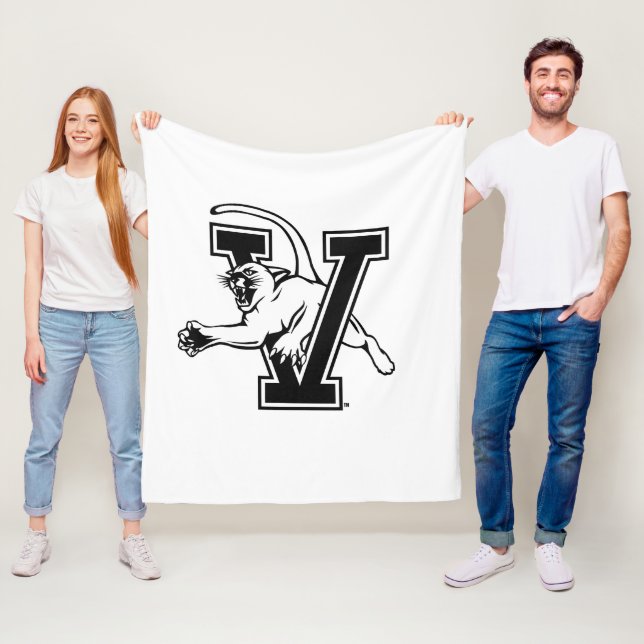 University of Vermont Catamount V Fleece Blanket (In Situ)