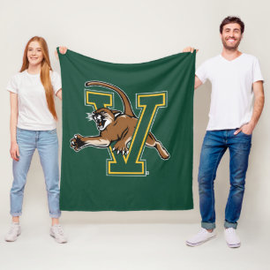University of Vermont Catamount V Fleece Blanket