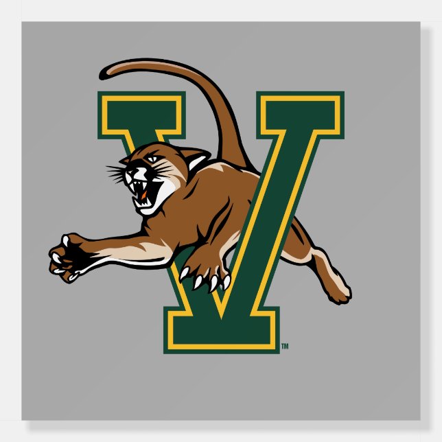 University of Vermont Catamount V Foam Board (Front)