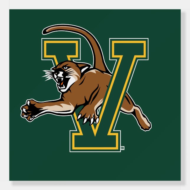 University of Vermont Catamount V Foam Board (Front)