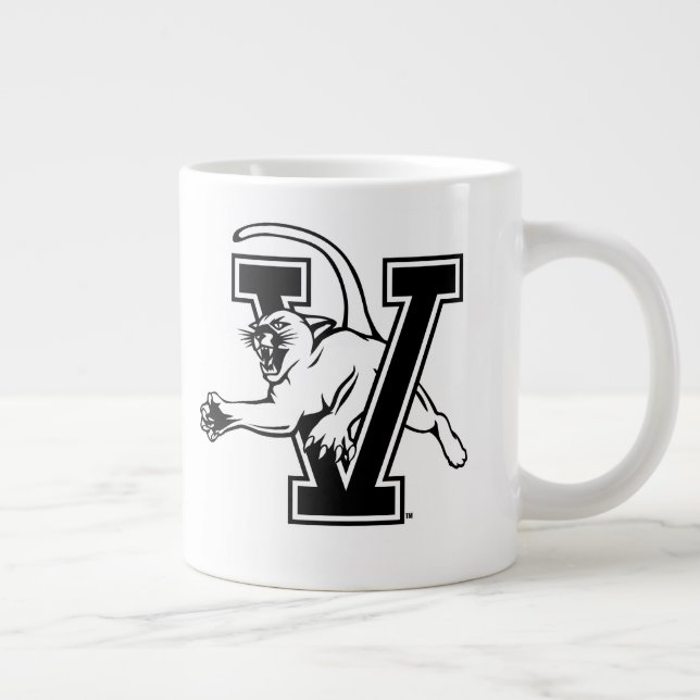 University of Vermont Catamount V Giant Coffee Mug (Right)
