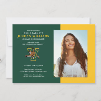 University of Vermont Catamount V Graduation Announcement