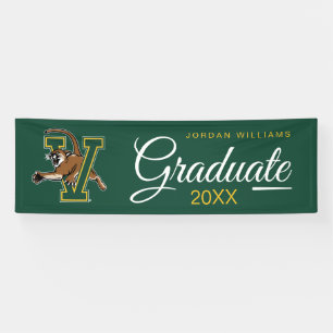 University of Vermont Catamount V Graduation Banner